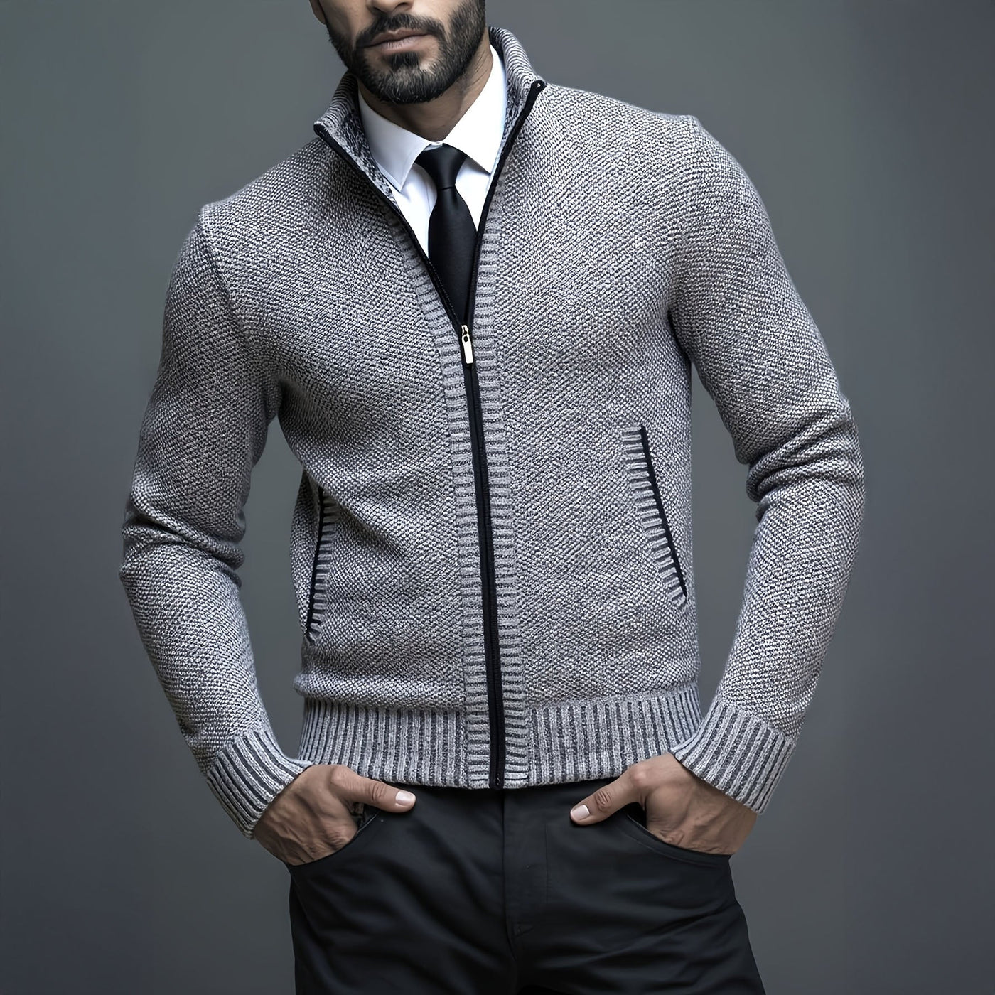 Adam | LUXURY MEN'S ZIP-UP VEST