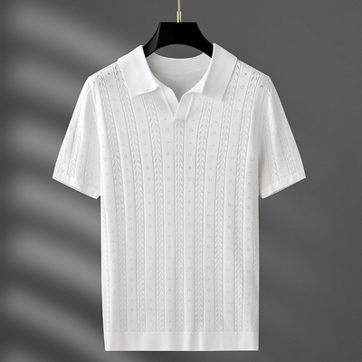 Rufino® | Knit Polo Shirt