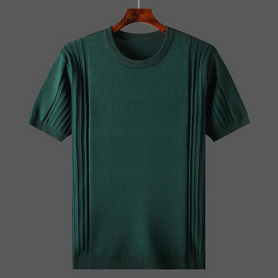 Wes® | Pleated Knit Tee