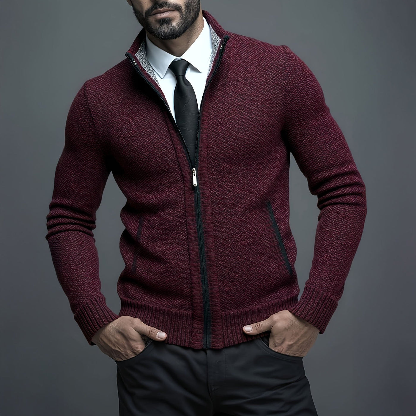 Adam | LUXURY MEN'S ZIP-UP VEST