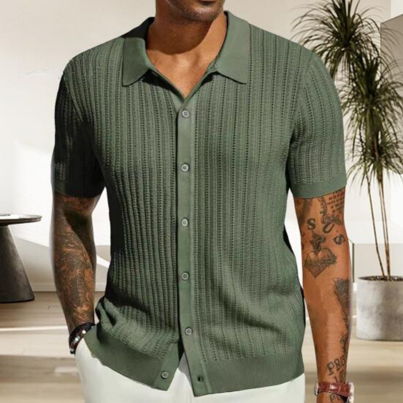 Nathan® | Knitted Shirts For Men