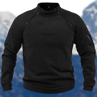 Koldo | Men's tactical fleece pullover with zip pockets