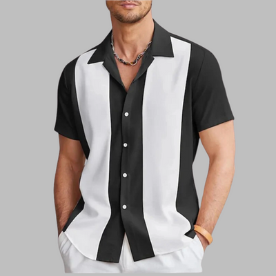 John® | Striped Short Sleeve Shirt For Men