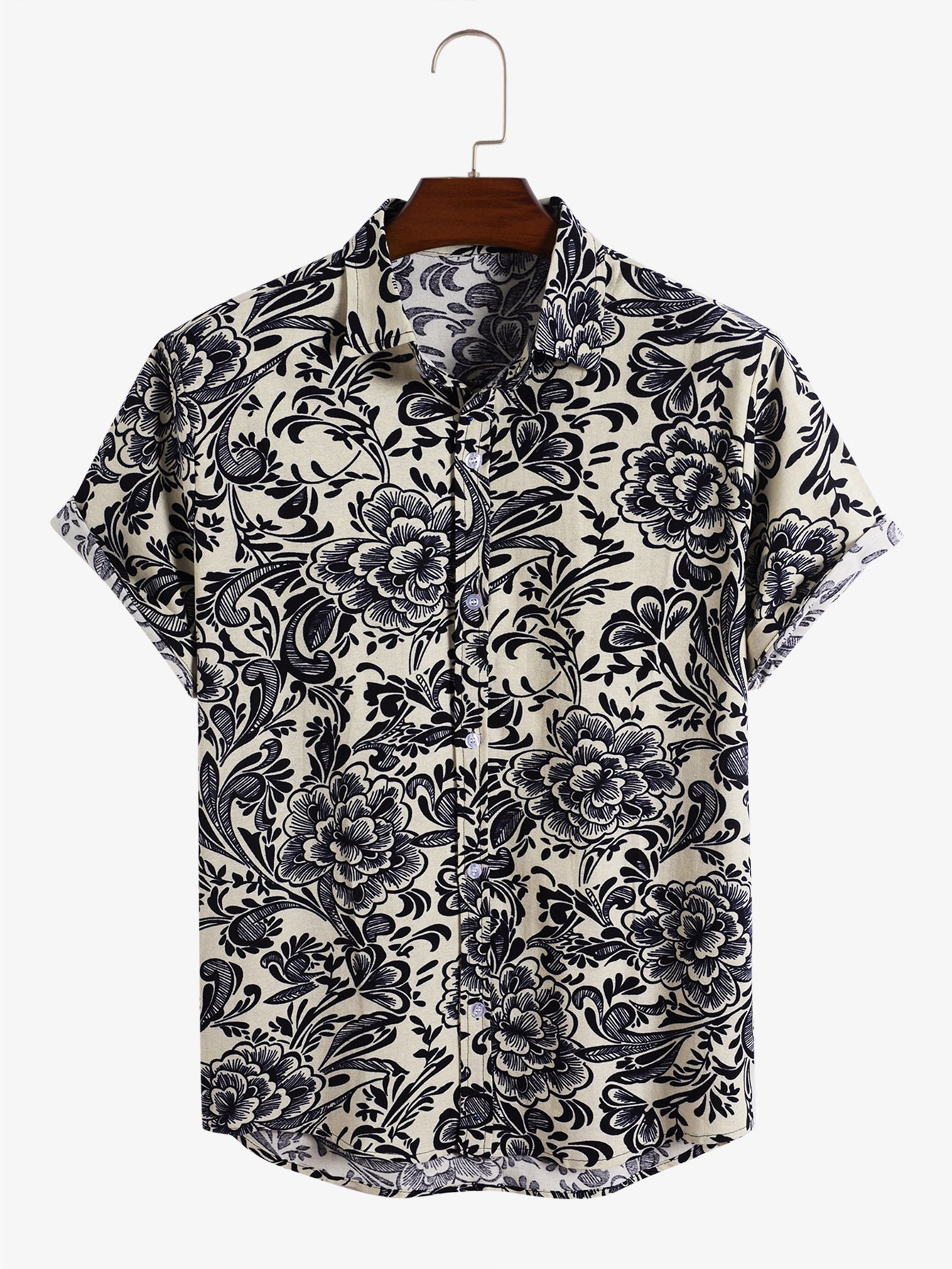 Arrio® | Floral Ethnic Style Print Shirts