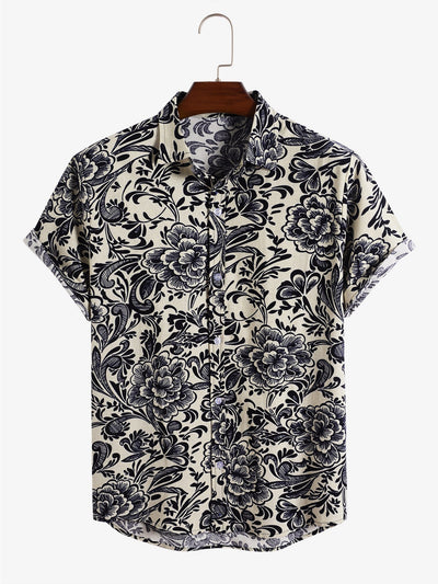 Arrio® | Floral Ethnic Style Print Shirts