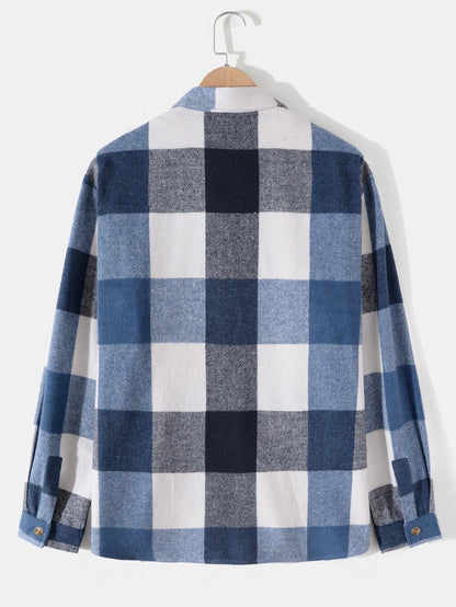 Alonso® | Flannel Plaid Overshirt
