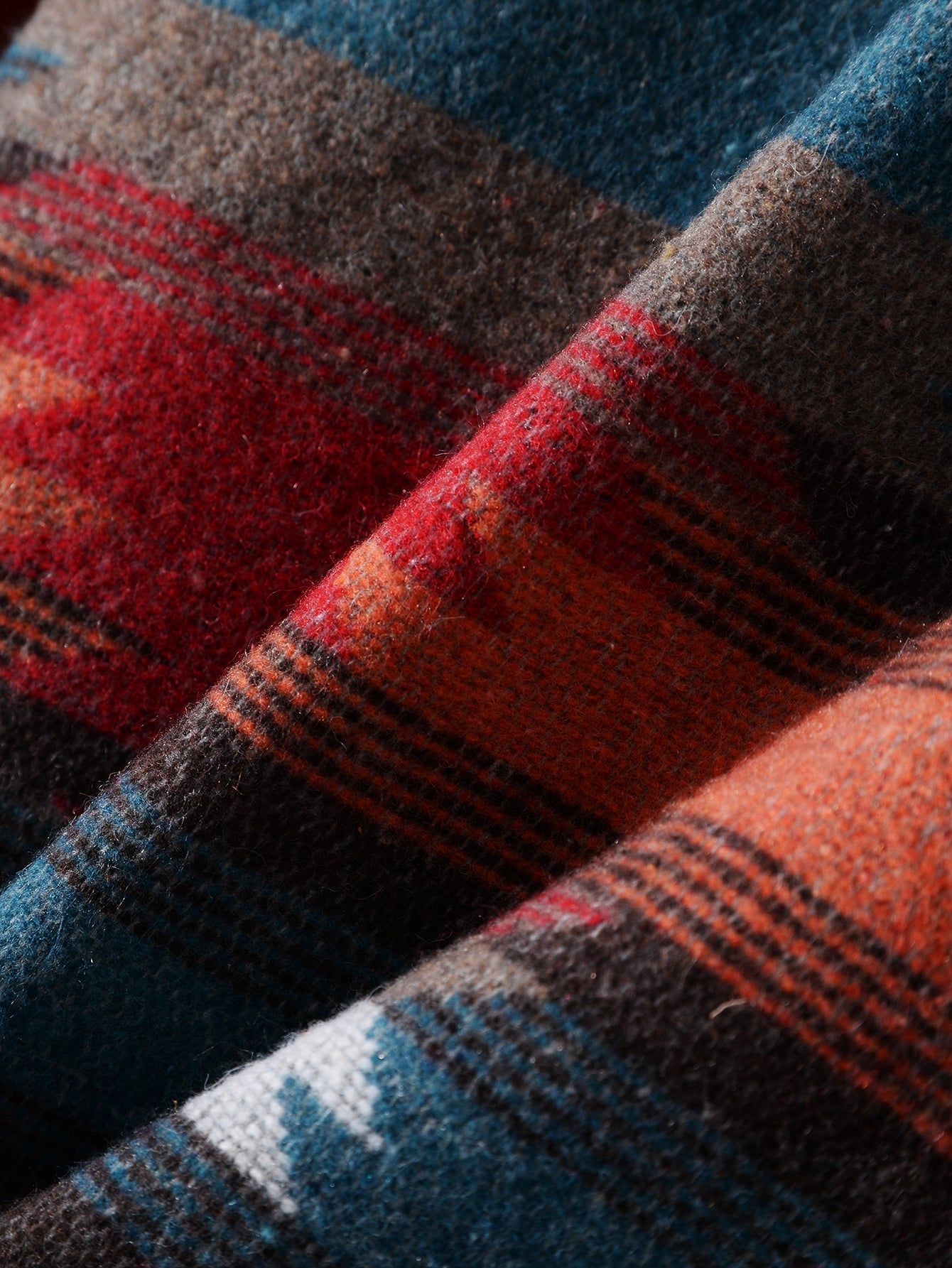 Mateo® | Aztec Geometric Print Overshirt