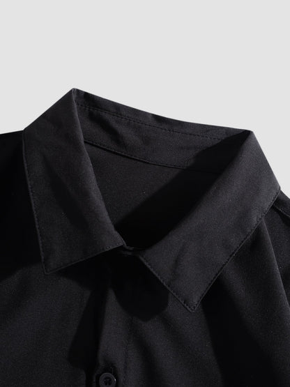 Adelmo® | Solid Color Lapel Basic Shirts