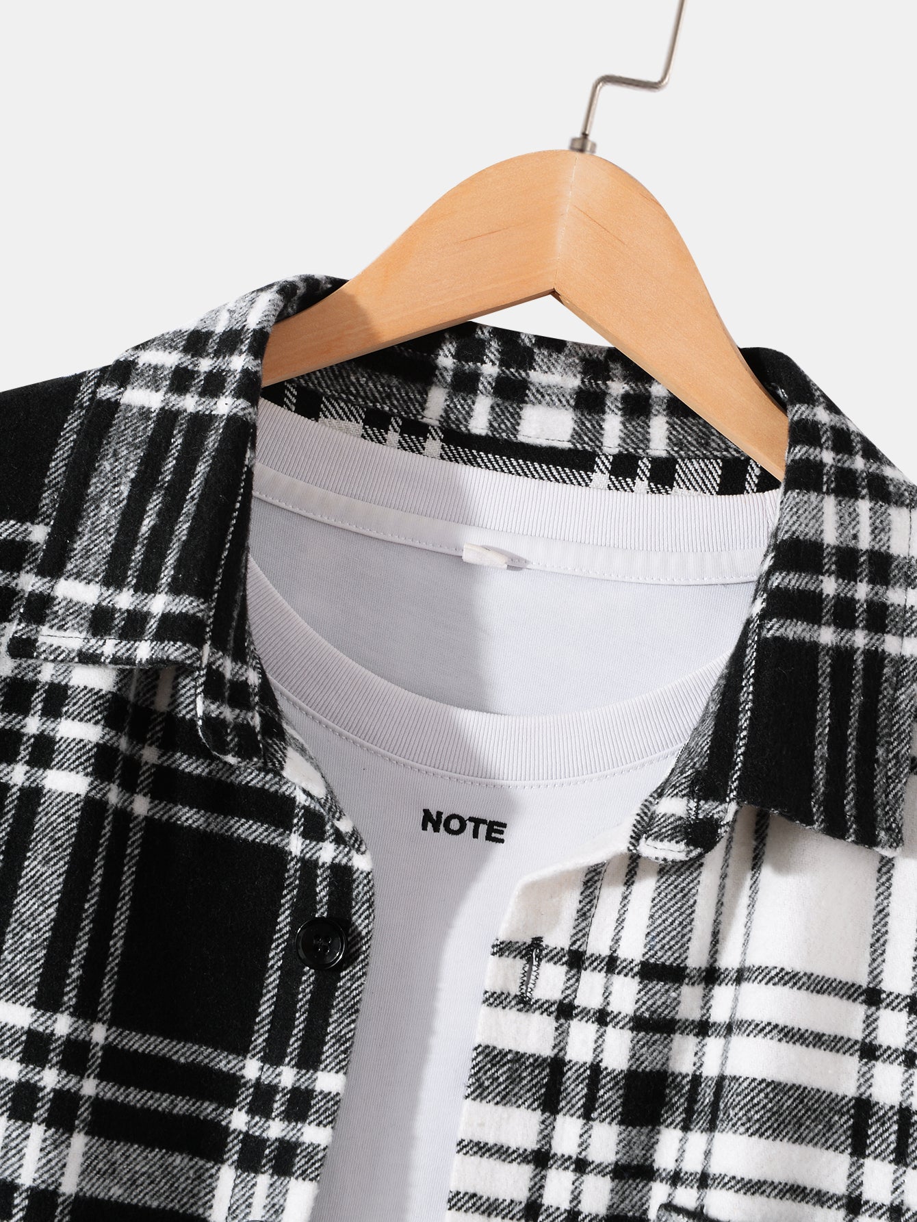 Arney® | Patchwork Flannel Plaid Overshirt