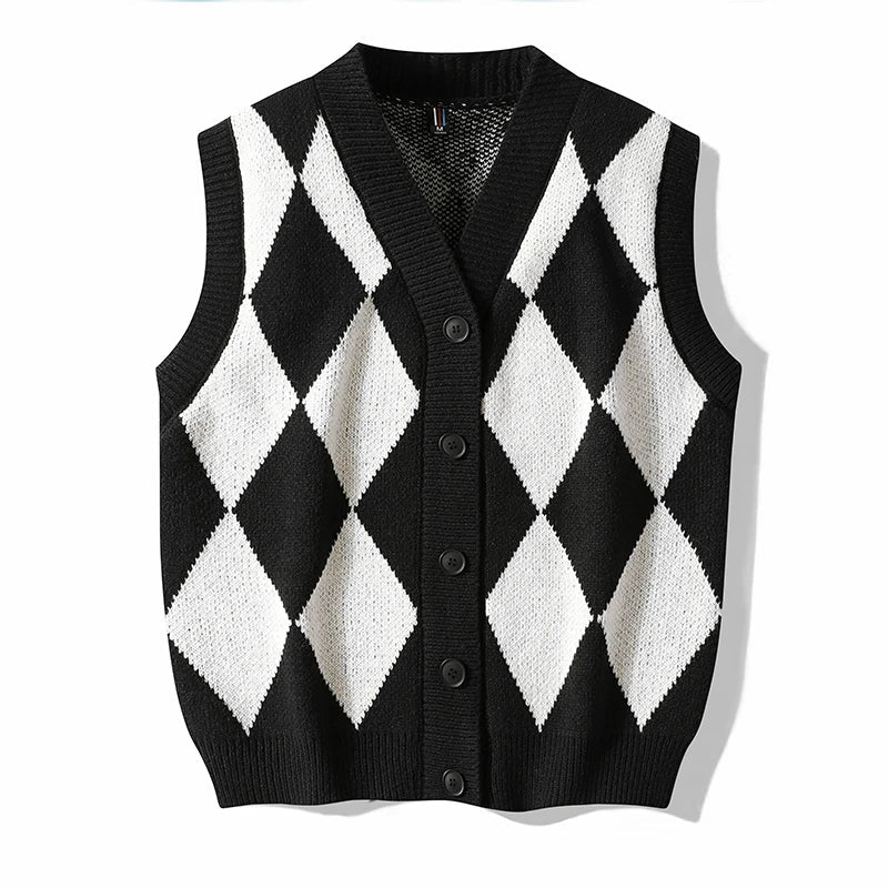 Brígido® | Argyle Wool Vest