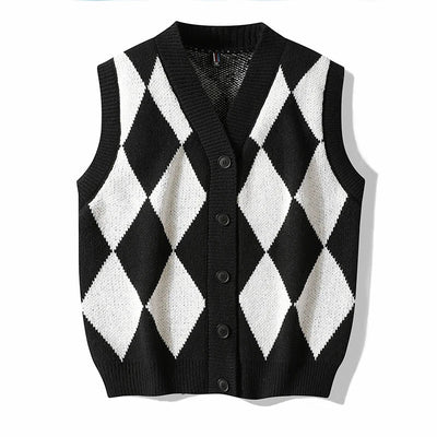 Brígido® | Argyle Wool Vest