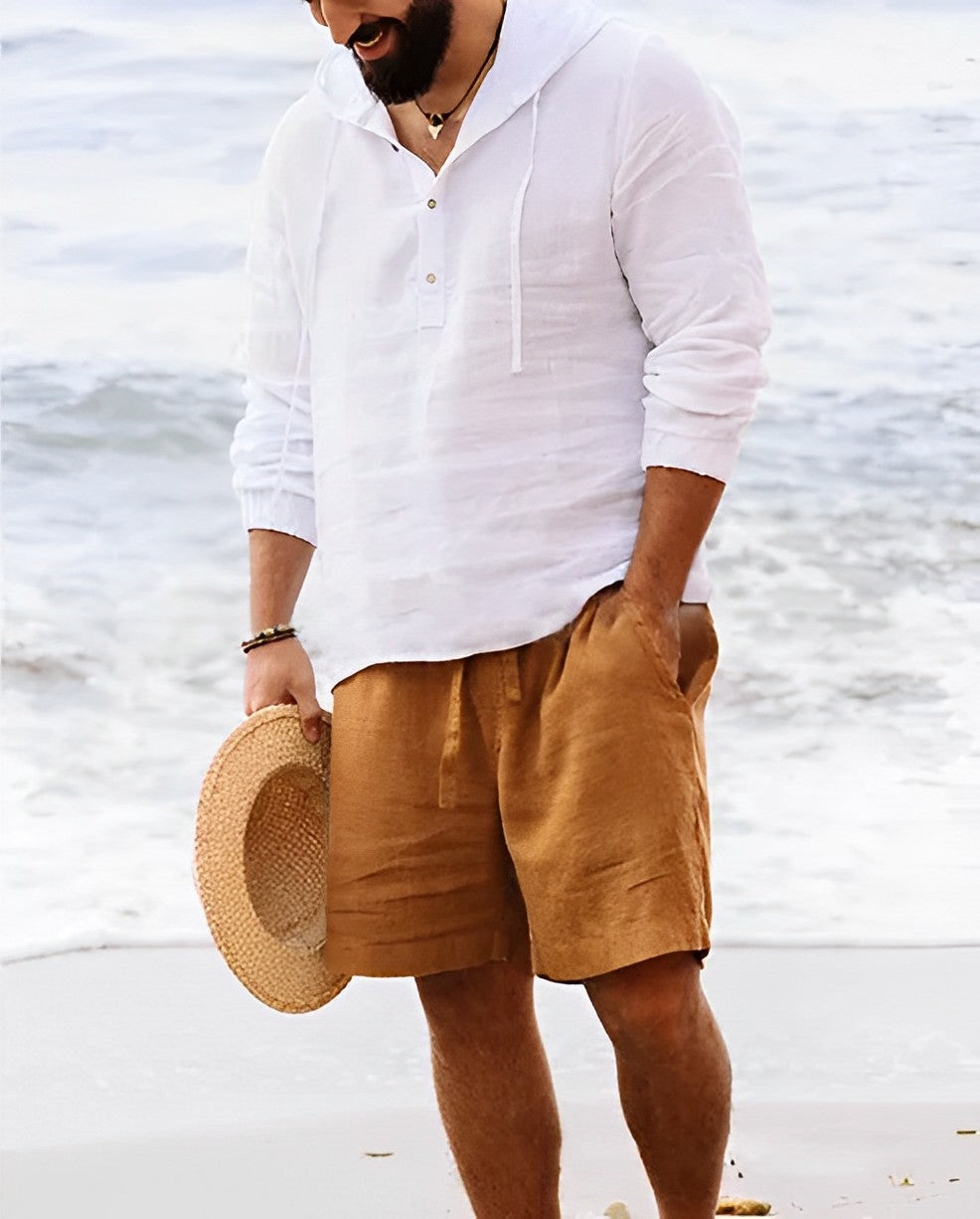 Geoff® | Men'S Linen Shirt