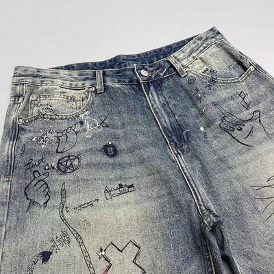 Absolon® | Washed Denim Jeans