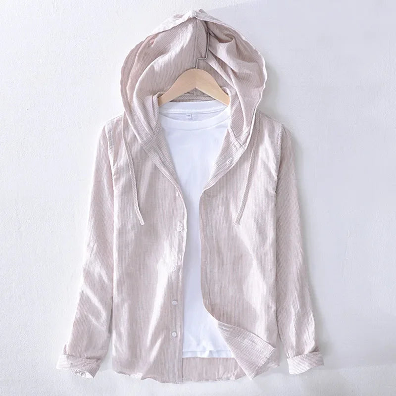 Uriel® | Linen Hoodie
