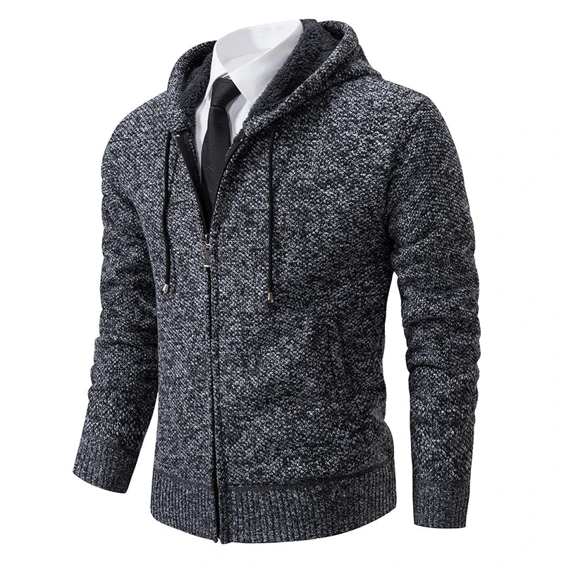 Sam | Fleece Zip-Up Cardigan