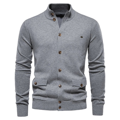Domiciano® | Men'S Buttoned Knitted Cardigan