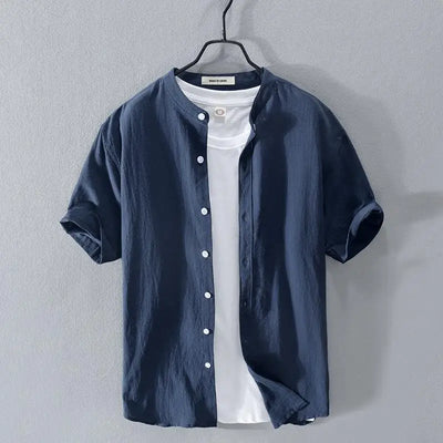 Vincent | Cotton Linen Summer Shirt