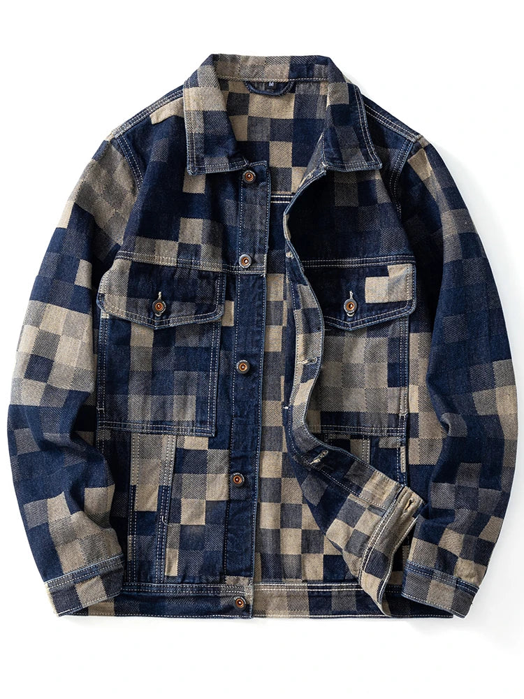 Bey® | Mosaic Vintage Denim Jacket