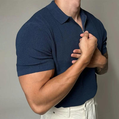 Genaro | MONARCH ZIP MUSCLE SHIRT