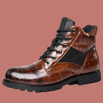 Ramón® | Leather Croco Boots
