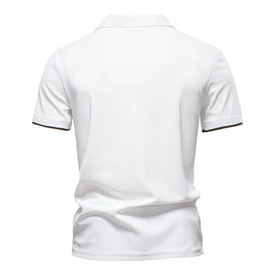 Aarón® | Men'S Polo With Color Block