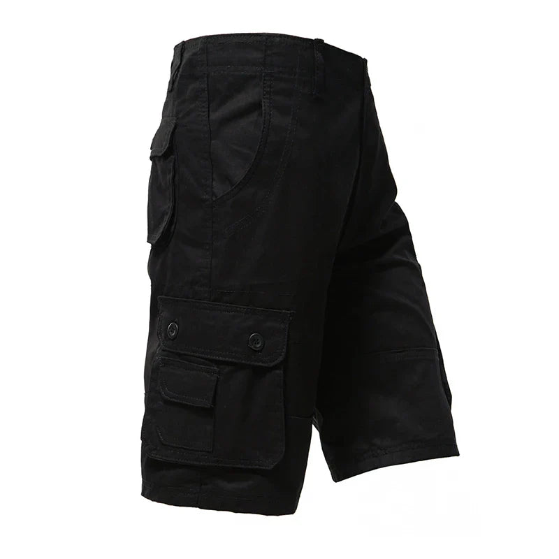 Julian | Casual Cargo Knee Shorts