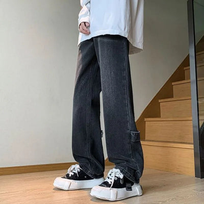 Kaleb® | Zipper Baggy Pants