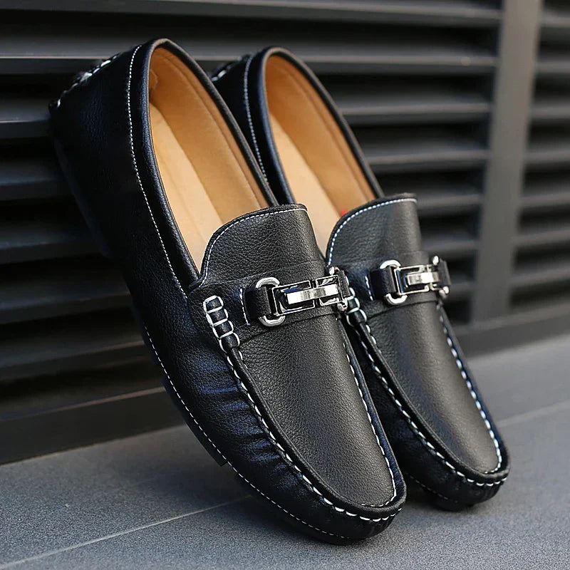 Quintín | Veneto Leather Loafers
