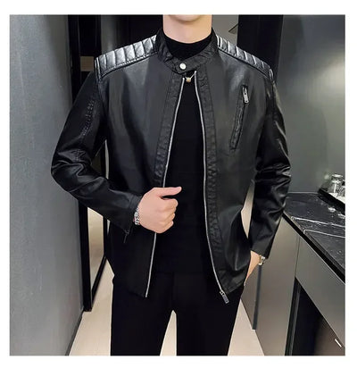 Lian | Elegant Leather Jacket