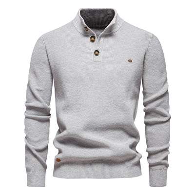 Terence® | Men'S Button-Up Sweater