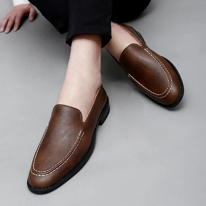 Adamaris® | Safian Genuine Leather Loafers