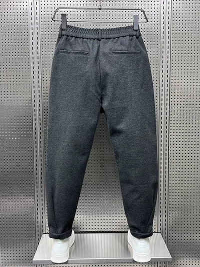 Sheldon® | Structured Elegance Polyester Pants Comfort And Style Combined