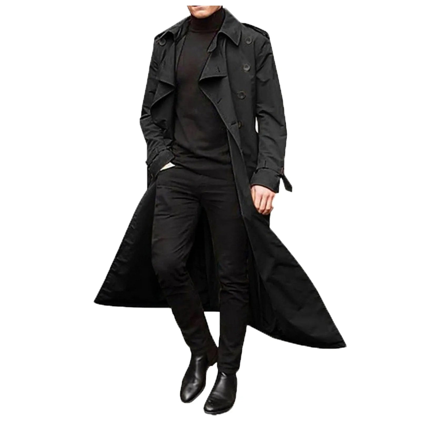 Herbert® | Modern long classic trench coat