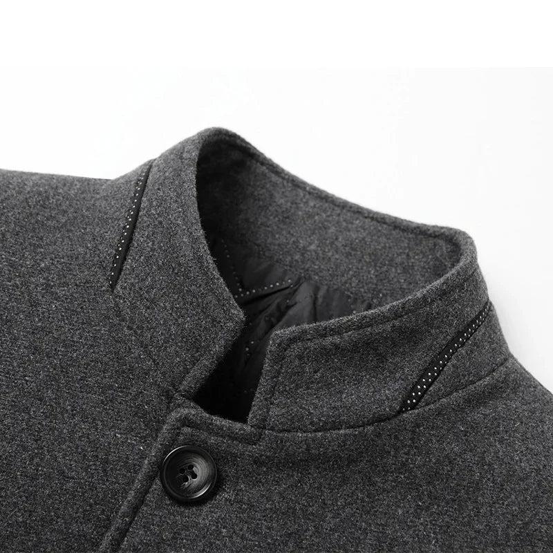 Idan® | STERLING WOOL OVERCOAT