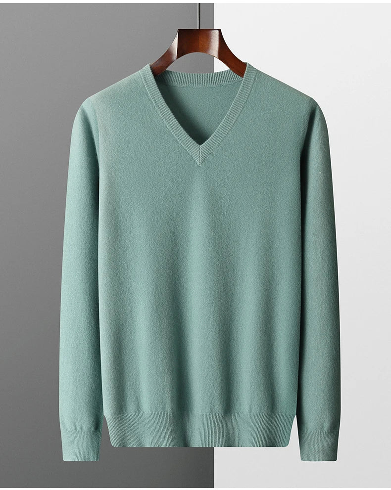 Guillermo | Wool V-Neck Sweater