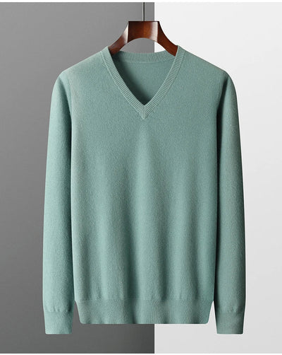 Guillermo | Wool V-Neck Sweater