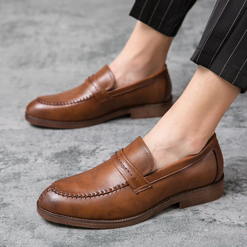 Daniel | Leather Dress Loafers