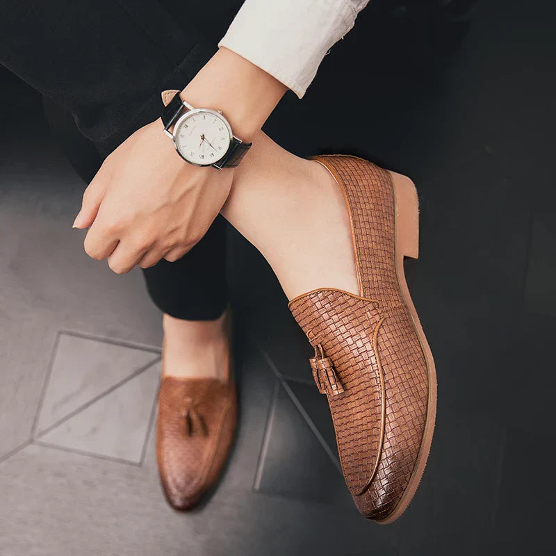 Jack | Lombardi Woven Tassel Loafers