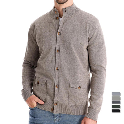 Domiciano® | Men'S Buttoned Knitted Cardigan