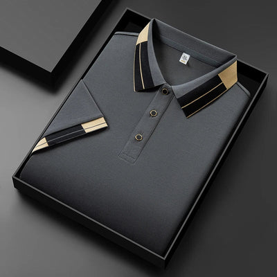 Jacinto | Polo shirt with contrasting finishes