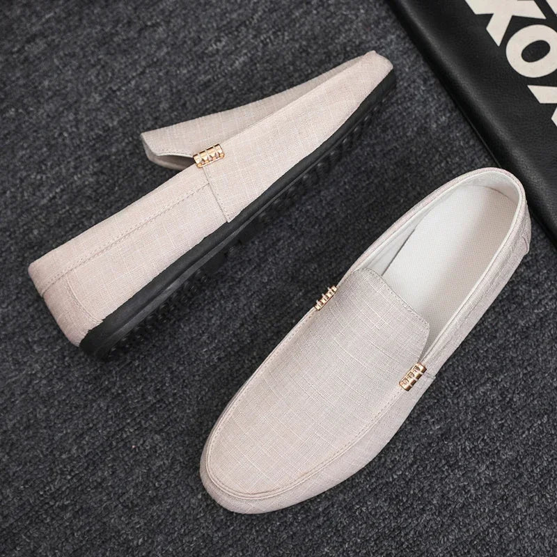 Atiyeh® | Krom Canvas Loafers