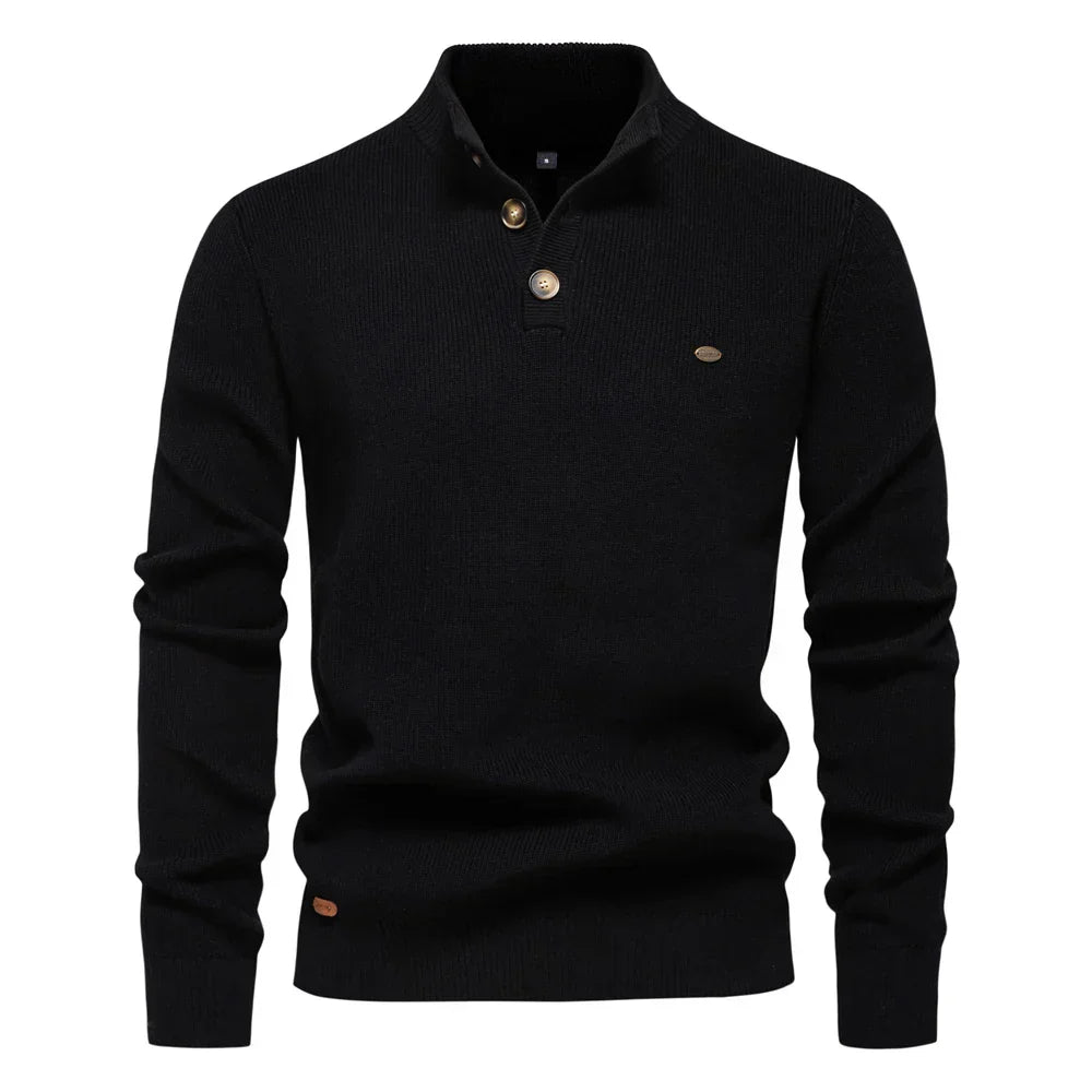 Wesley | Men's Button-Down Sweater