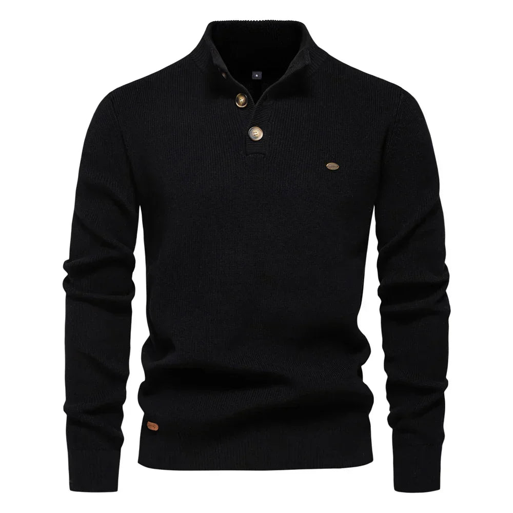 Donaciano® | Men'S Knitted Button Sweater