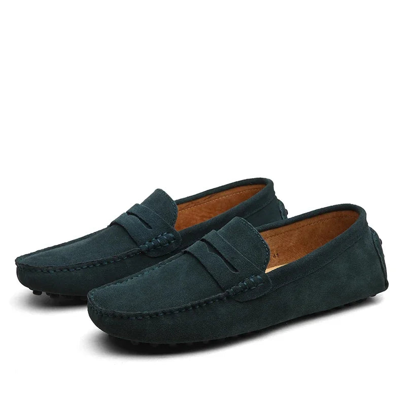 Langston | Casual Suede Loafers