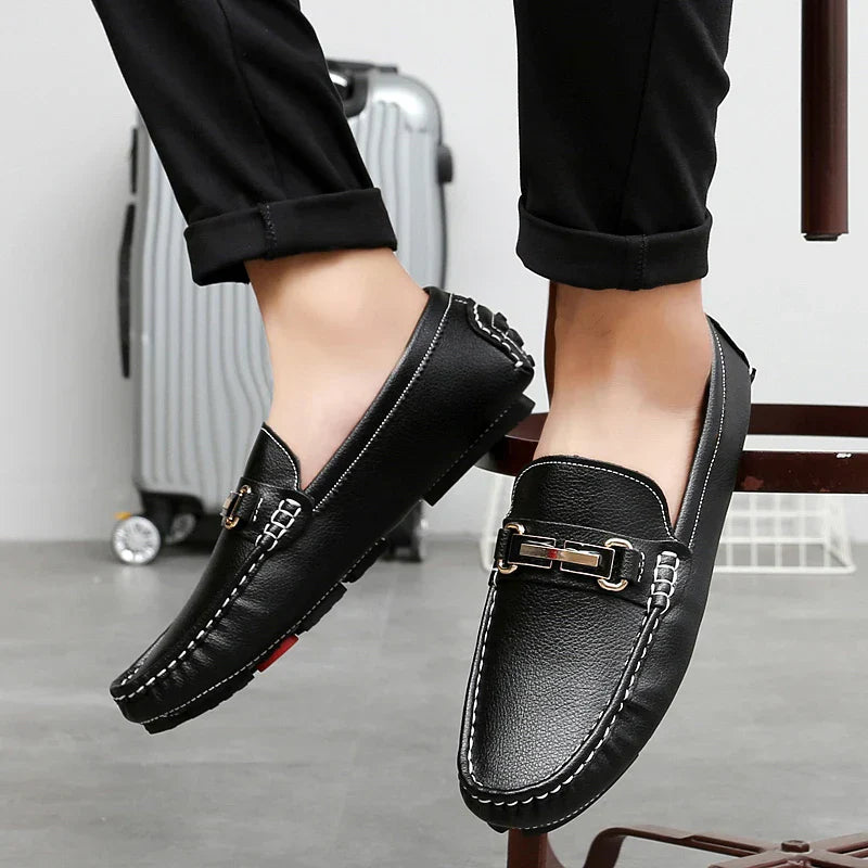 Quintín | Veneto Leather Loafers