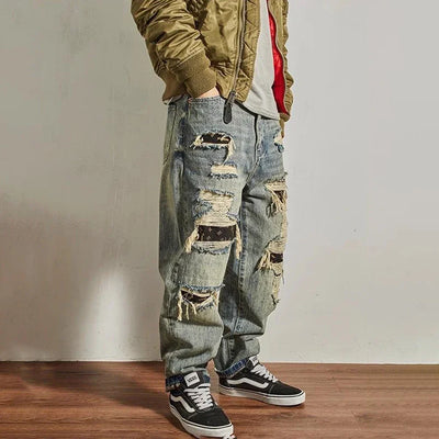 Kingsley® | Ripped Denim Jeans