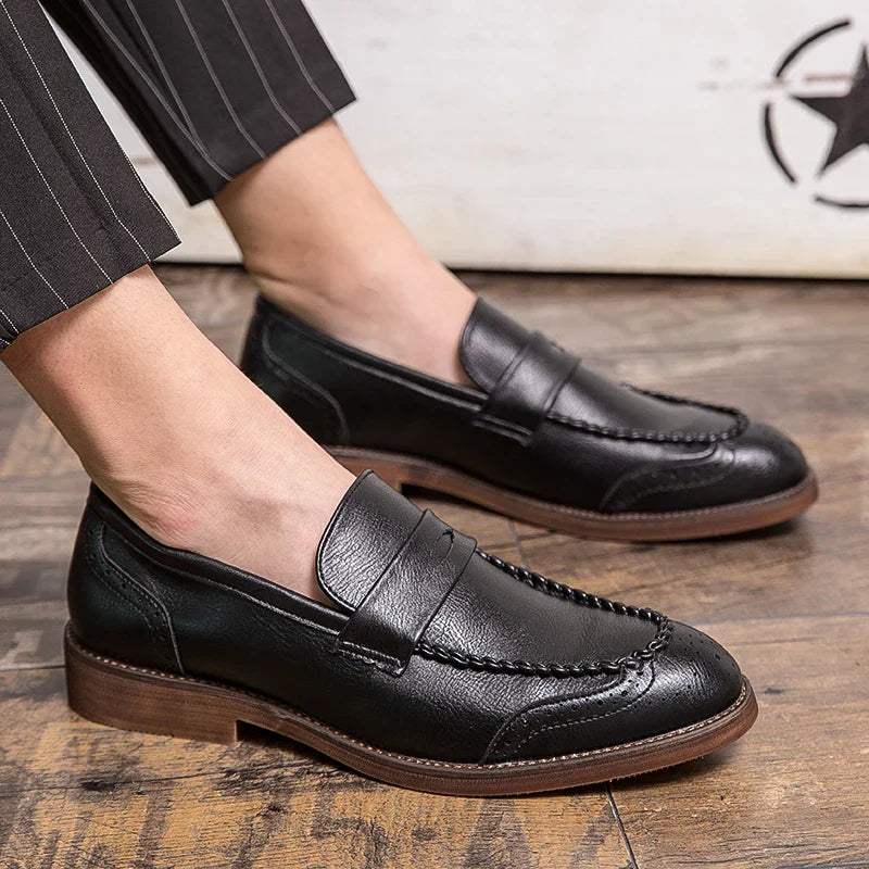 Newton | Chic Leather Loafers