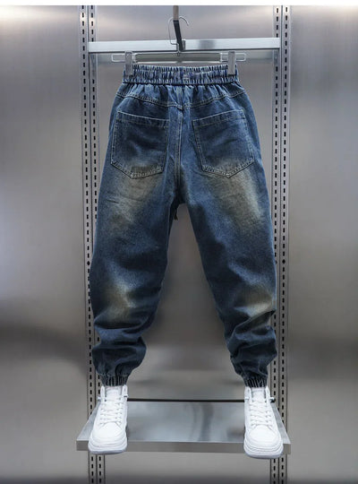 Kiefer® | Baggy Denim Pants With Belt