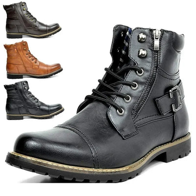 Martín® | Leather Lace Up Boots