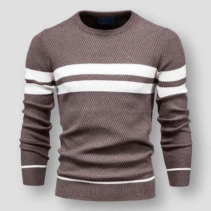 Bruno® | Men's Sweater With Stripes